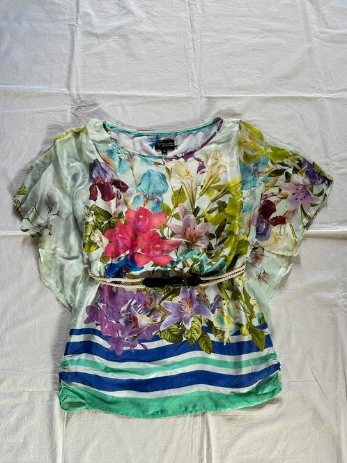 Unieke bloes 100% zijde maat 38 hippie, Bohemian Merk Comma,, Kleding | Dames, Blouses en Tunieken, Zo goed als nieuw, Maat 38/40 (M)