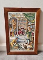 Tegeltableau De Oude Apotheek Babs van Wely - Kwadraat, Ophalen of Verzenden