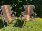 Zip dee vintage kampeerstoeltjes 2x, Ophalen, Zo goed als nieuw, Campingstoel