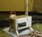 Houtkachel Draagbare Camping Kookstoof met Kijkvensters, Ophalen of Verzenden, Nieuw