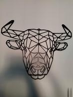 Stalen Schotse Hooglander Wanddecoratie, Ophalen, Overige materialen, Schaal, Nieuw