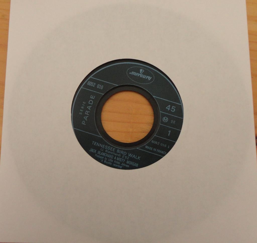 Jack Blanchard & Misty Morgan > Tennessee Bird Walk, Gebruikt, 7 inch, Single, Ophalen of Verzenden