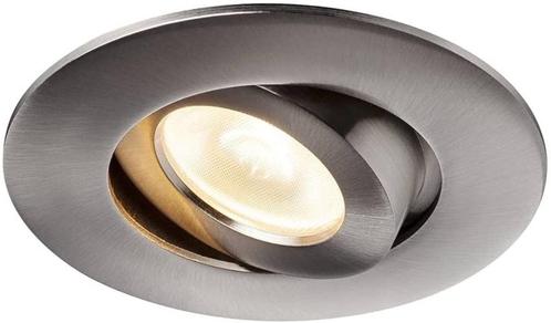SLV Play Wiz Spot 10W RGBW , verstelbaar RVS kleurig / Nicke, Huis en Inrichting, Lampen | Spots, Nieuw, Plafondspot of Wandspot