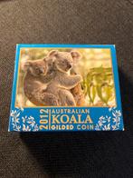 1 oz zilveren Australische Koala 2012 Verguld, Ophalen of Verzenden, Losse munt, Zilver