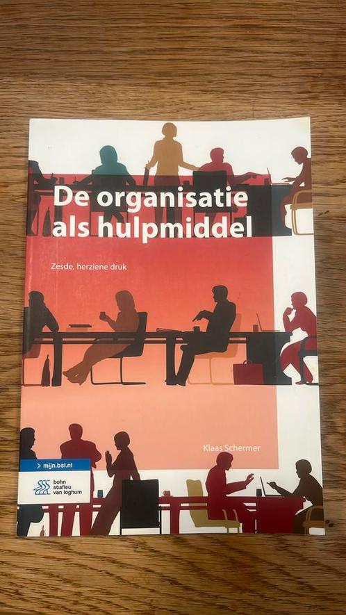 Klaas Schermer - De organisatie als hulpmiddel, Boeken, Wetenschap, Zo goed als nieuw, Sociale wetenschap, Ophalen of Verzenden