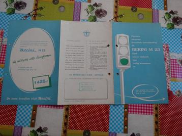 Berini M23 folder beschikbaar voor biedingen