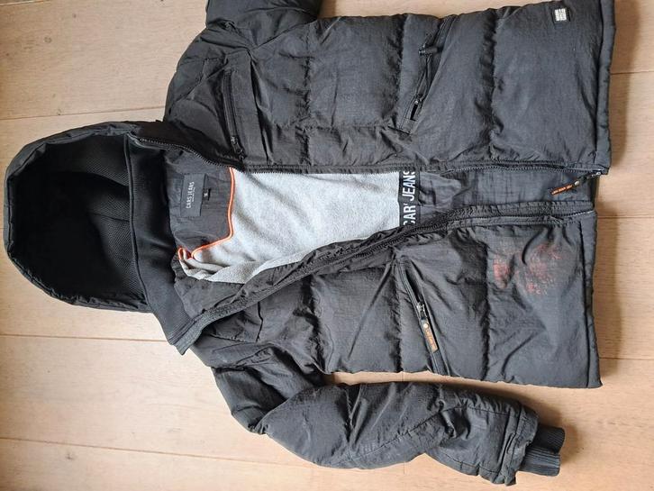Cars winterjas (mt S), Kleding | Heren, Jassen | Winter, Gedragen, Maat 46 (S) of kleiner, Zwart, Ophalen of Verzenden