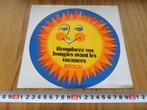 sticker BOSCH  Remplacez vos bougies avant les vacanses *, Verzamelen, Ophalen, Zo goed als nieuw, Bedrijf of Vereniging