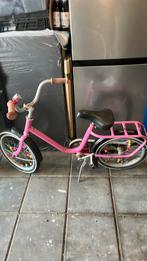 Kinderfietsje 16inch roze, Fietsen en Brommers, Fietsen | Kinderfietsjes, Ophalen, Gebruikt, 16 tot 20 inch