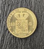 10 gulden 1887 W3 replicaverzamelmunt, Verzenden, Koning Willem III, 10 gulden