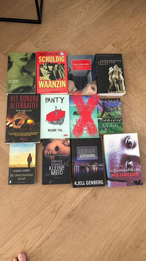 Partij nette boeken te koop – diverse genres!, Boeken, Partijen en Verzamelingen, Gelezen, Verschillende onderwerpen, Ophalen