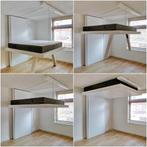zwevend bed hefbed hangbed voor studio, Huis en Inrichting, Ophalen, Nieuw, Tweepersoons, 200 cm