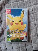 POKEMON LETS GO PIKACHU voor Nintendo Switch, Spelcomputers en Games, 1 speler, Ophalen of Verzenden, Zo goed als nieuw, Role Playing Game (Rpg)