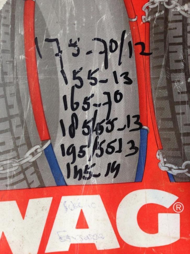 sneeuwkettingen, Auto diversen, Sneeuwkettingen, Gebruikt, Ophalen of Verzenden