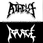 ATHEIST / RAVAGE - Raging Atheists Vowing A Gory End cd, Ophalen of Verzenden, Nieuw in verpakking