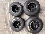 Set Komet wedstrijd mini kart banden met Freeline velgen, Sport en Fitness, Karting, Ophalen of Verzenden, Zo goed als nieuw, Kart