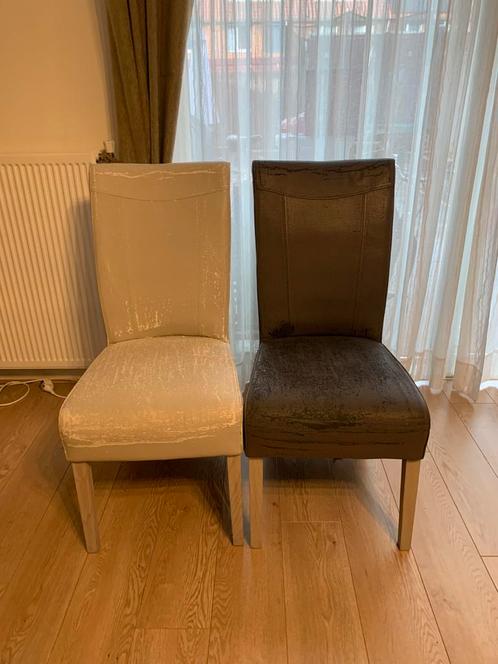 Gratis 4x Eetkamerstoelen Stoelen, Huis en Inrichting, Stoelen, Gebruikt, Vier, Ophalen