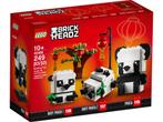40466 LEGO BrickHeadz Panda’s voor Chinees nieuwjaar, Kinderen en Baby's, Speelgoed | Duplo en Lego, Ophalen of Verzenden, Nieuw