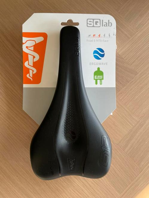 Fietszadel SQlab 612 ergowave active, maat 130mm, Fietsen en Brommers, Fietsonderdelen, Zo goed als nieuw, Algemeen, Zadel, Ophalen of Verzenden