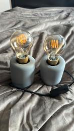 2 lampen, Ophalen of Verzenden, Zo goed als nieuw, Overige materialen, Minder dan 50 cm