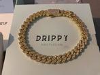 Drippy Amsterdam armband 22 cm, Overige materialen, Nieuw, Ophalen of Verzenden, Goud
