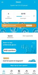 AH Glazen Zegels 4 volle kaarten. Royaal van kempen & begeer, Huis en Inrichting, Keuken | Servies, Glas of Glazen, Nieuw, Ophalen of Verzenden