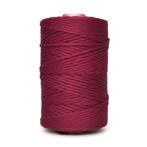 ACTIE 200 meter5 mm katoen koord Red Velvet 1 kilo macramé, Nieuw, Ophalen of Verzenden