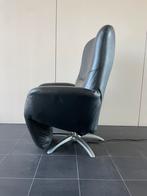Zwarte leren elektrische relax fauteuil / relax stoel, Ophalen, Nvt, Nvt, Nvt