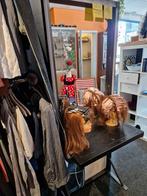 Kappersset kaptafel kruk stoel, P, Ophalen of Verzenden, Hout, E