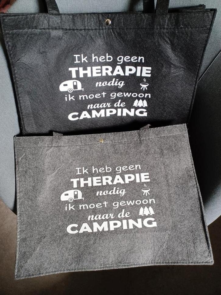 Vilten tas met tekst naar keuze, Sieraden, Tassen en Uiterlijk, Tassen | Damestassen, Nieuw, Shopper, Zwart, Ophalen of Verzenden