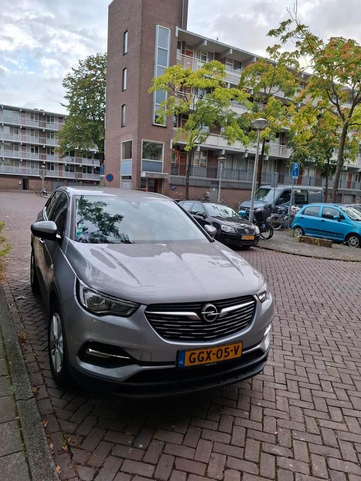 Opel Grandland X 1.2 Turbo 130pk S&S 2019 Grijs, Auto's, Opel, Particulier, Grandland X, Benzine, SUV of Terreinwagen, Handgeschakeld