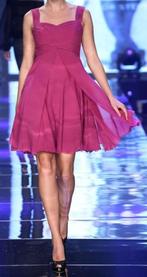 Leuke paarse ADDY VAN DEN KROMMENACKER/STEPS jurk, Paars, Knielengte, Gedragen, Ophalen