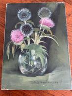 , Bloemen in vaas, Antiek en Kunst, Kunst | Schilderijen | Klassiek, Ophalen of Verzenden