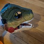 Draken kop met geluid drakenmasker dinosaurus carnaval, Ophalen of Verzenden, Zo goed als nieuw, Jongen of Meisje