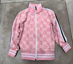 GUCCI MEISJES ROZE BOMBER VEST JASJE MAAT 110, Meisje, Ophalen of Verzenden, Zo goed als nieuw, Gucci