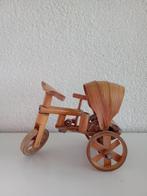 Een Miniatuur RIKSJA van Hout, Antiek en Kunst, Ophalen of Verzenden