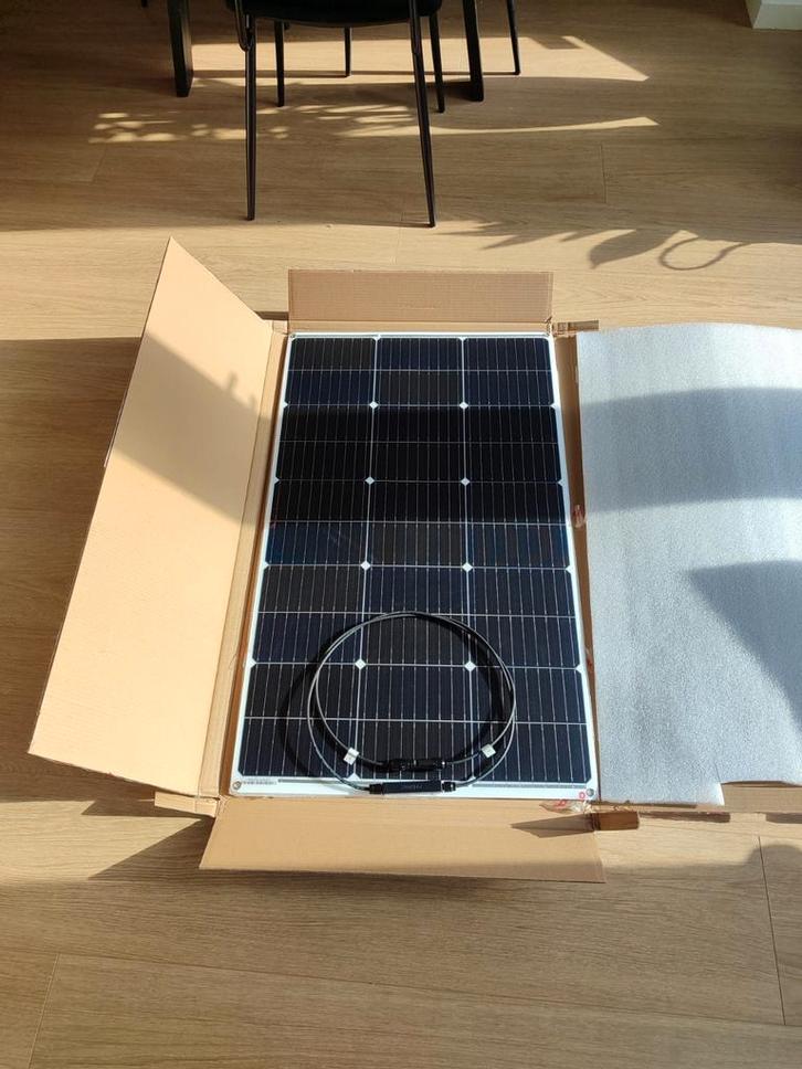 Flexibele Zonnepanelen 100W voor Camper/Boot/Thuis, Caravans en Kamperen, Kampeeraccessoires, Nieuw, Ophalen of Verzenden