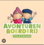 Avonturenboerderij molenwaard 2 tickets, Tickets en Kaartjes, Recreatie | Pretparken en Attractieparken, Twee personen, Ticket of Toegangskaart