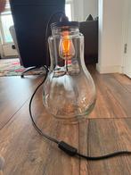 Terrarium Lamp / Decoratieve Peer Lamp, Huis en Inrichting, Ophalen of Verzenden, Zo goed als nieuw, Glas, Minder dan 100 cm