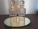 Antieke Hobnail Whisky Karaffen - Set van 2, Ophalen, Gebruikt