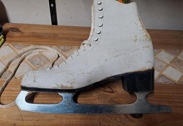 Vintage Hudora Kunstschaatsen jaren '70, Sport en Fitness, Schaatsen, Gebruikt, Kunstschaatsen, Overige merken, Ophalen of Verzenden
