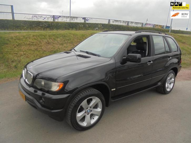 BMW X5 Bmw X5 3.0 benzine Automaat airco ecc lmv xenon leer, Auto's, BMW, Te koop, X5, 4x4, ABS, Airbags, Airconditioning, Alarm