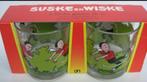 Glazen uit Suske & Wiske Servies  in MINT conditie, Ophalen, Suske en Wiske, Nieuw, Beeldje of Figuurtje