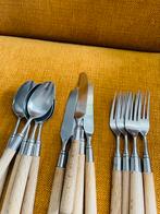 Vintage JAPANDI Bestekset, Huis en Inrichting, Ophalen of Verzenden, Zo goed als nieuw, Hout, Bestekset