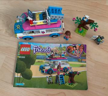 Lego friends Olivia’s missievoertuig 41333