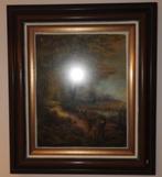 Schilderij met ree van F v d Rijt, Antiek en Kunst, Kunst | Schilderijen | Klassiek, Ophalen