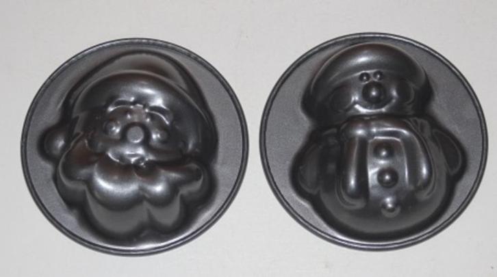 Bakblik kerstman en sneeuwpop 119979, Diversen, Kerst, Nieuw, Ophalen of Verzenden