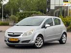 Opel Corsa 1.2-16V Enjoy | Airco | APK 26-10-2025 | Elektris, Voorwielaandrijving, Stof, Gebruikt, Zwart
