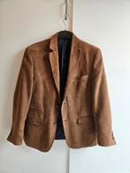 Suede colbertjasje (cognac)bruin, Kleding | Heren, Ophalen, Bruin, Maat 48/50 (M), Zo goed als nieuw