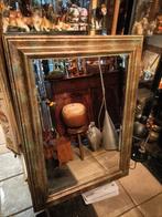 Vintage grote oude hal spiegel., Ophalen, Rechthoekig